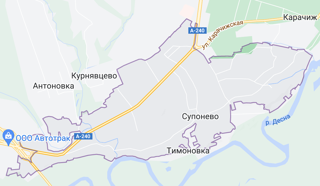 Деревня Супонево