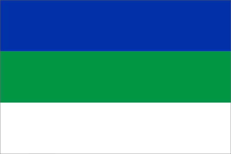 флаг Республики Коми